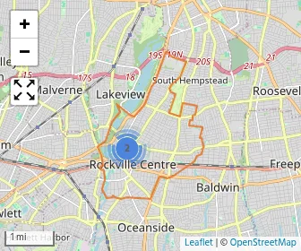 Area schools map
